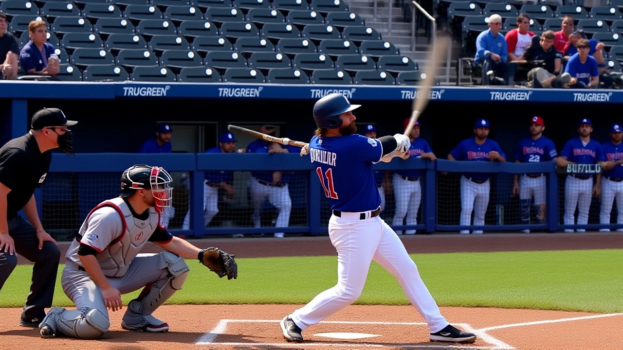 Davis Schneider’s Two-Run Homer Gives Bisons Early Lead, But WooSox Rally for 8-4 Win